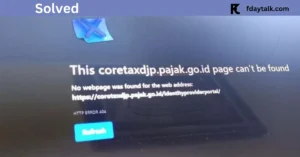 Coretax system errors troubleshooting