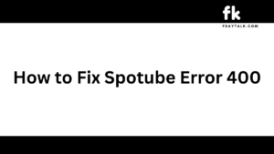 How to Fix Spotube Error 400 in 2025 – Authentication Failure Solution