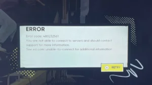 How to Fix Error Code 480232561 on Xbox Series X – Troubleshooting Guide