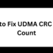 Ultra DMA CRC Error Fix: Causes, Troubleshooting Steps, and Prevention Tips