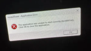 How to Fix node20.exe Error on Shutdown