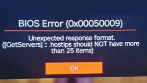 How to Fix DayZ BIOS Error 0x00050009: Favorites Server Bug Explained