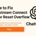 upstream connect error or disconnect/reset before headers. reset overflow chatgpt