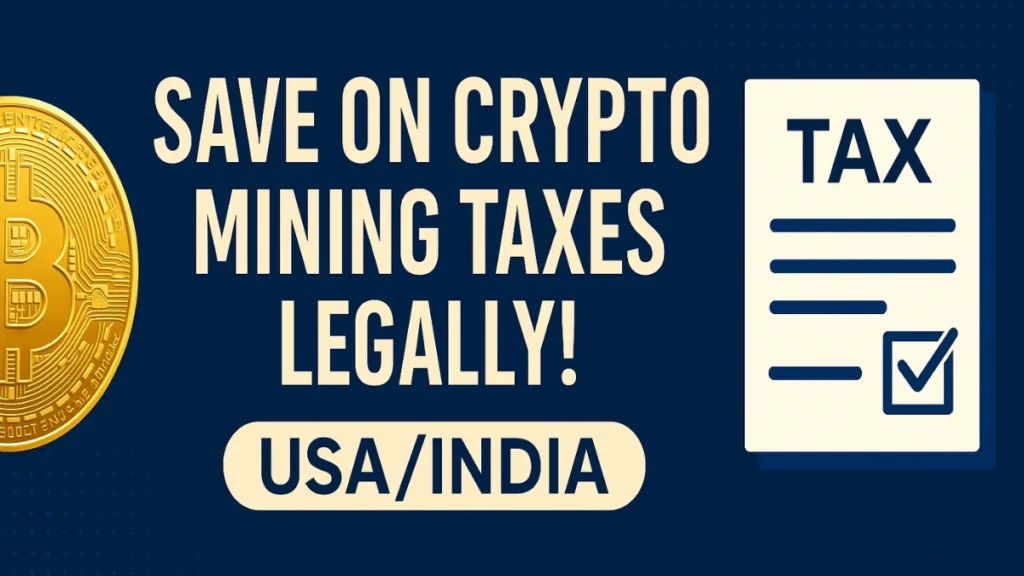 How to Avoid Crypto Mining Taxes Legally (USA/India)