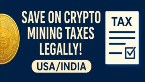 How to Avoid Crypto Mining Taxes Legally (USA/India)