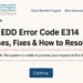 EDD Error Code E314: Causes, Fixes & How to Resolve It