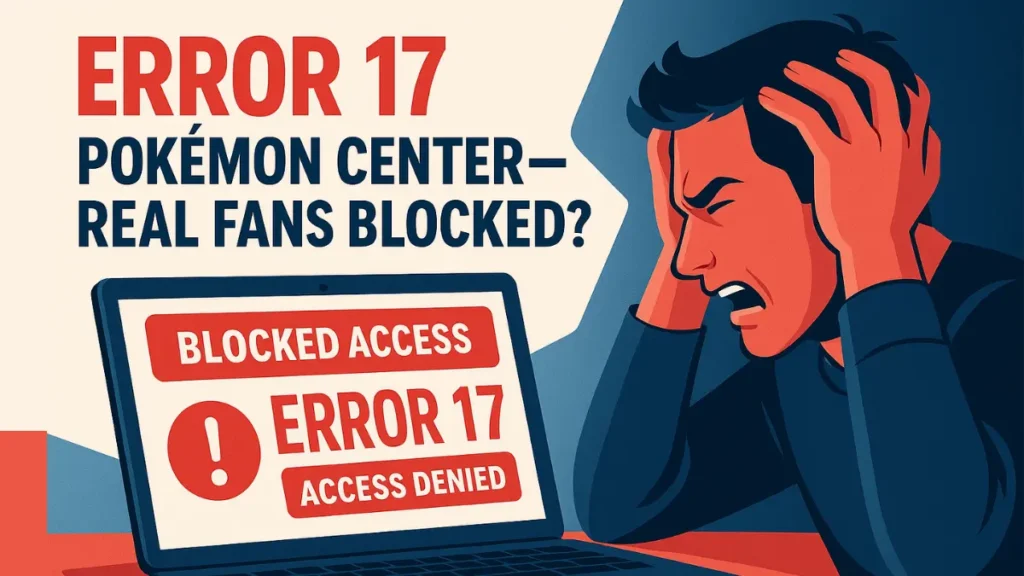 Error 17 on Pokémon Center? Here’s How to Fix It