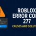 Roblox Error Code 277: Fix Disconnection Issues with These Easy Solutions