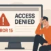 How to Fix Pokémon Center Error 15: Full Guide to "Access Denied" Issue on Web & TCG Live