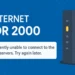 Bell Internet Error 2000: Complete Fix Guide with Real Solutions