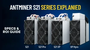 Bitmain Antminer S21 Series Explained: S21 vs S21 Pro vs XP vs XP Hydro