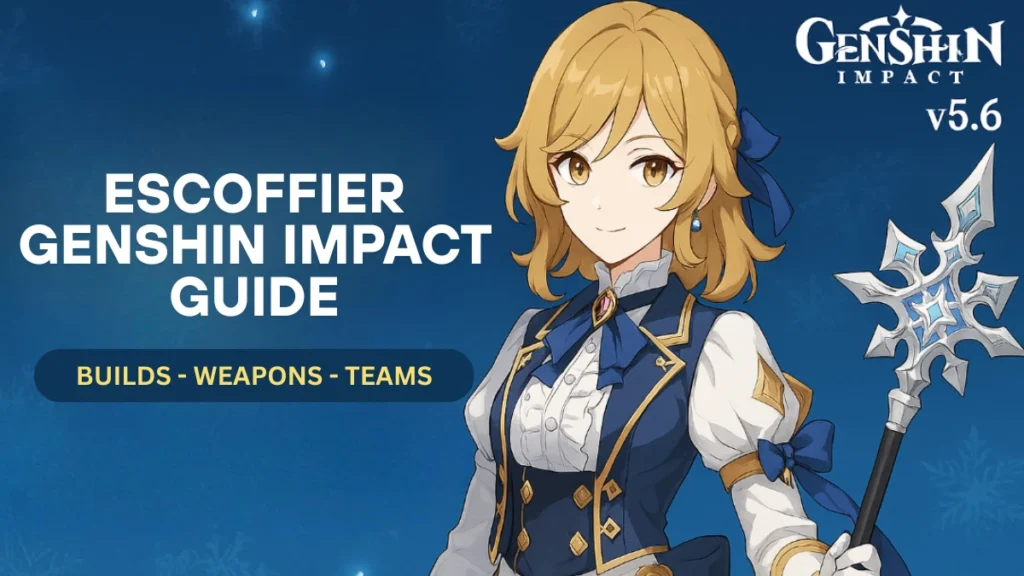 Escoffier Genshin Impact Guide: Best Builds, Weapons, Artifacts & Freeze Teams