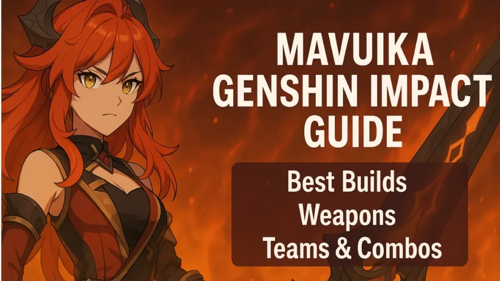 Mavuika Genshin Impact Guide: Best Builds, Weapons, Teams & Combos