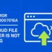 How to Fix Error 0x8007016A: The Cloud File Provider Is Not Running