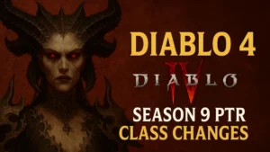 Diablo 4 Season 9 PTR Leak Reveals Class Changes