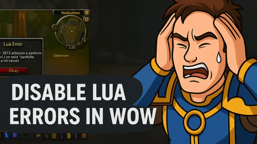 How to Disable Lua Errors in WoW (World of Warcraft)– Quick Guide