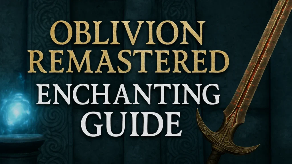 Oblivion Remastered Enchanting Guide– Master Weapons, Armor & Sigil Stones