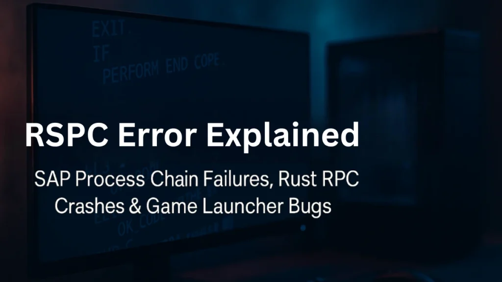 How to Fix RSPC Errors – Complete Guide