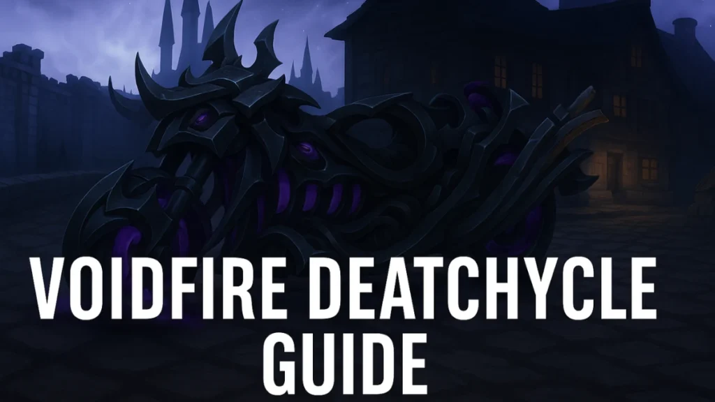 Voidfire Deathcycle Guide – How to Unlock the Felreaver Mount in WoW Patch 11.1.5