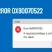 How to Fix Error 0x80070522: "A Required Privilege Is Not Held by the Client"
