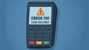 How to Fix Error 190 on Card Terminals (Datafono) – Causes & Solutions
