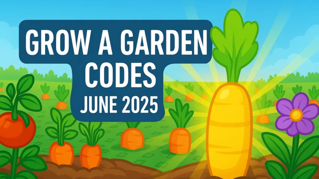 Grow a Garden Codes June 2025: How to Redeem & Claim Free Seed Packs