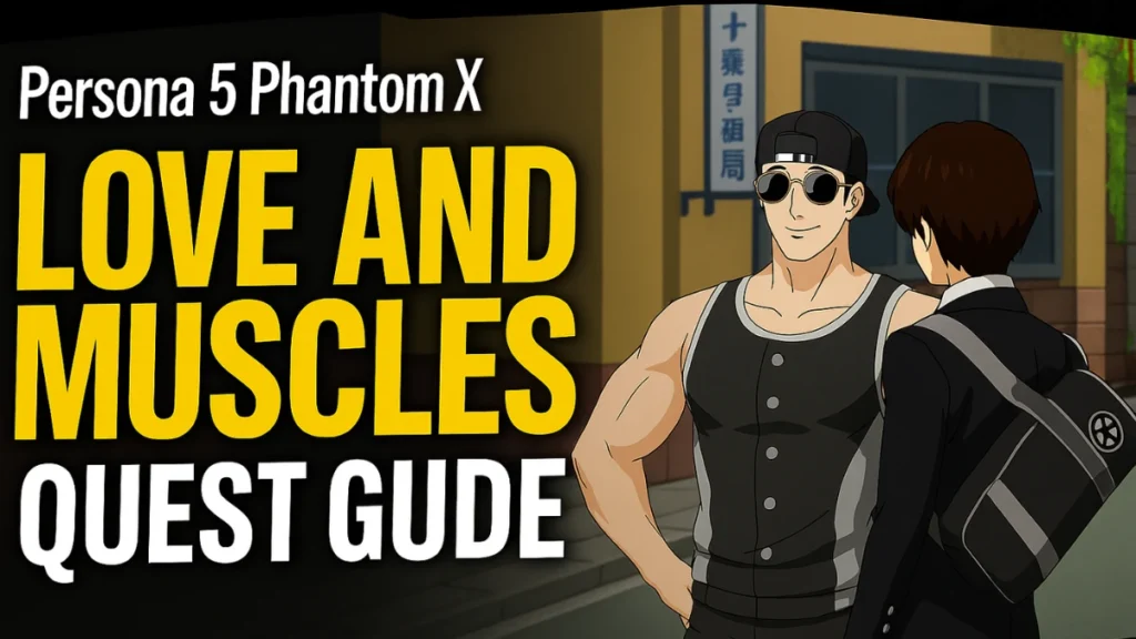 Persona 5 Phantom X Love and Muscles Quest Guide – How to Find Anderson and Unlock Rewards