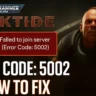 How to Fix Darktide Error 5002: Can’t Join Server [Full Guide]