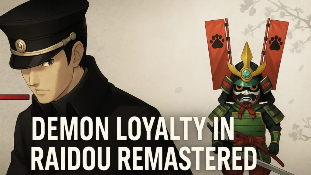 How Demon Loyalty Works in Raidou Remastered: Tips, Rewards & Uses
