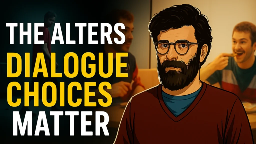The Alters Dialogue Choices: How Your Words Shape Morale, Loyalty & Endings