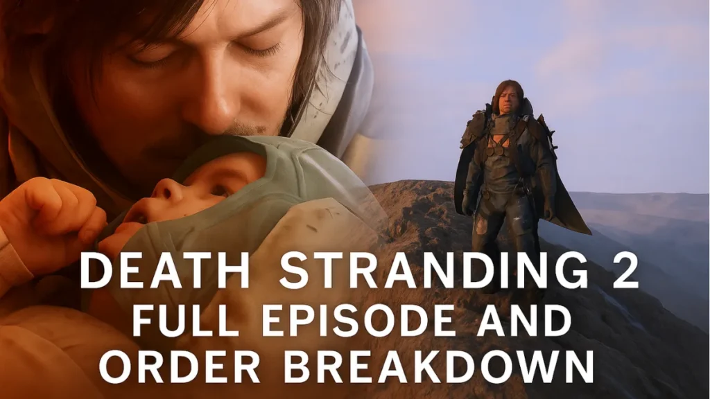 Death Stranding 2 Episode and Order List: All Missions & Chapters Explained