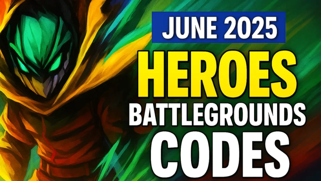 Heroes Battlegrounds Codes (June 2025): All Working Codes and Rewards