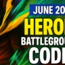 Heroes Battlegrounds Codes (June 2025): All Working Codes and Rewards