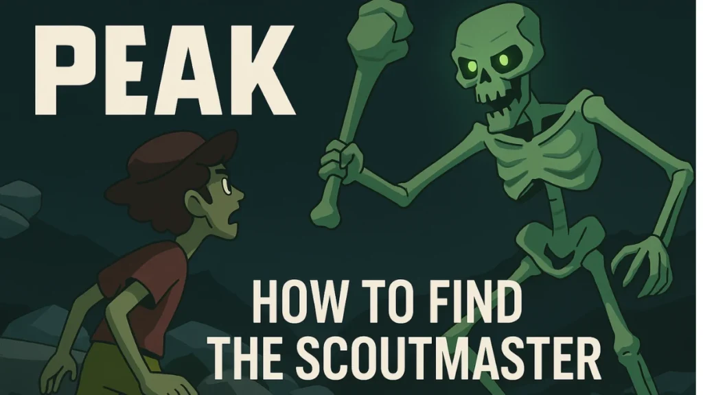 How to Find the Scoutmaster in PEAK Game and Unlock Rewards
