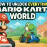 How to Unlock All Characters, Karts, Tracks, and Costumes in Mario Kart World