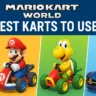 Best Karts in Mario Kart World: Stats, Combos, and Unlock Tips
