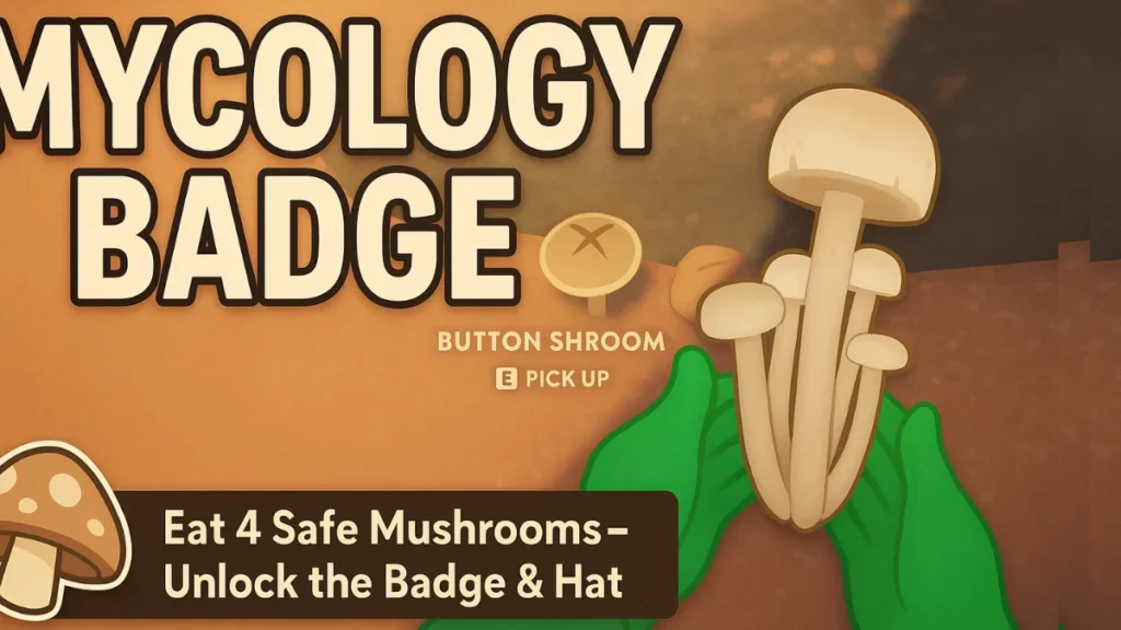 How to Get the Mycology Badge in PEAK and Find All Safe Mushrooms