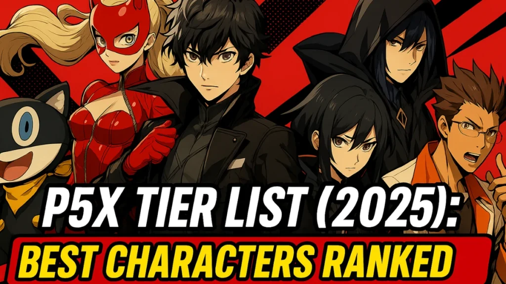 Persona 5 Phantom X Tier List (2025): Best Characters Ranked for Bosses & Story