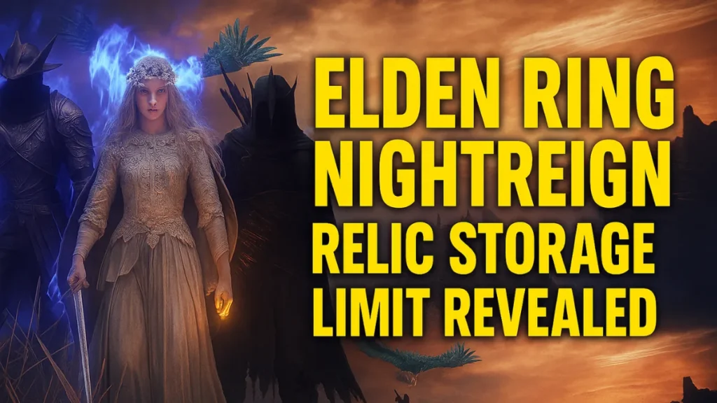 Elden Ring Nightreign Relic Storage Limit Explained: Why Players Are Hitting a Hidden Cap