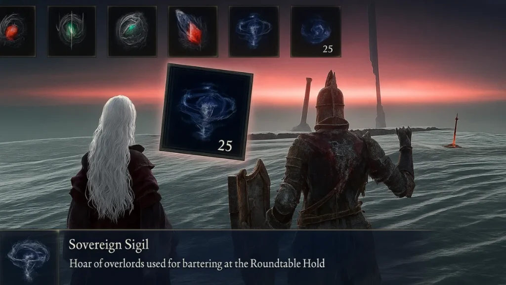 How to Get Sovereign Sigils in Elden Ring Nightreign and Unlock Collector Signboard Rewards