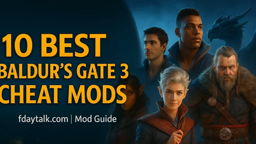 10 Best Baldur’s Gate 3 Cheat Mods to Make the Game Easier