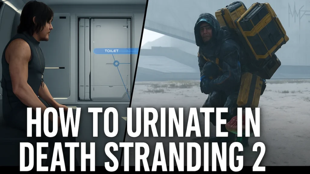How to Urinate in Death Stranding 2: Private Room or Out in the Wild?