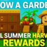 Grow a Garden Summer Harvest Rewards Guide: How to Unlock All Items Fast
