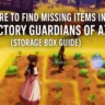 Missing Items Rune Factory Guardians of Azuma – Find Storage Box