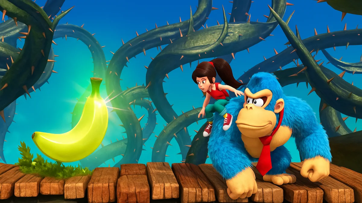 Where to Find the Last Banana in Bramble Country – DK Bananza Guide