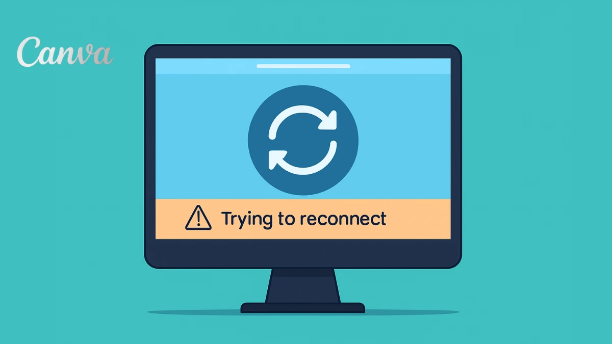 Canva Trying to Reconnect Error: Causes, Fixes, and How to Save Your Work