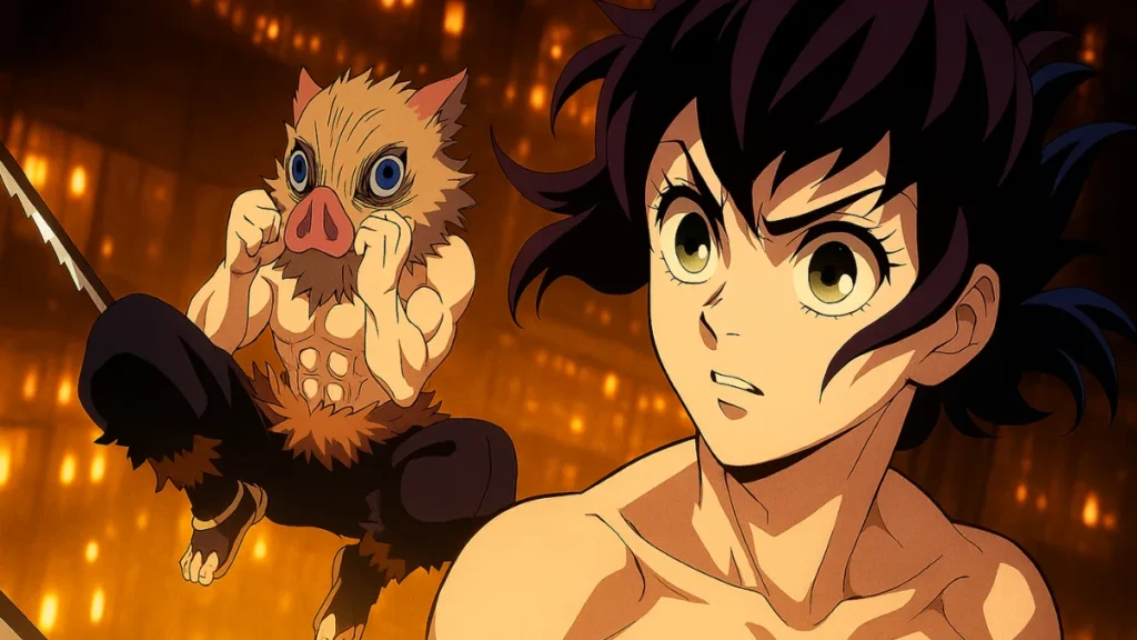 Demon Slayer Infinity Castle Inosuke Fight Explained: Who Battles Doma and Why
