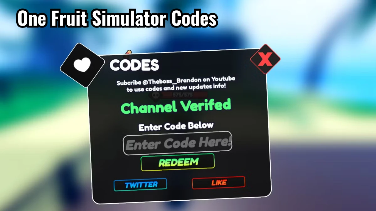 One Fruit Simulator Codes July 2025 – Free Drops & Boosts