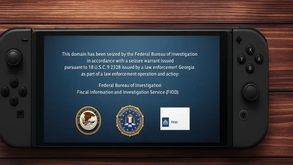 Switch Piracy Website Seized: FBI Takes Down NSW2U in Major Crackdown