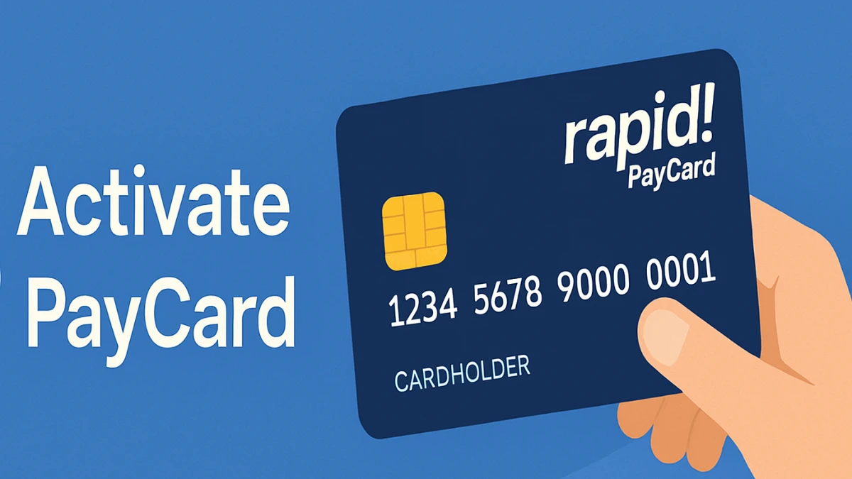How to Activate Your rapid! PayCard and Access Your Pay Instantly